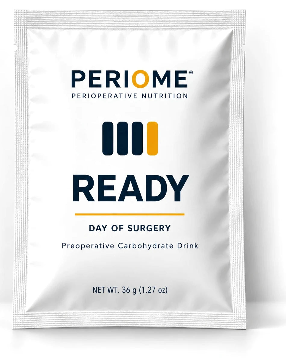 READY packet, day of surgery.